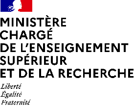 Ministère chargé de l'Enseignement supérieur et de la Recherche